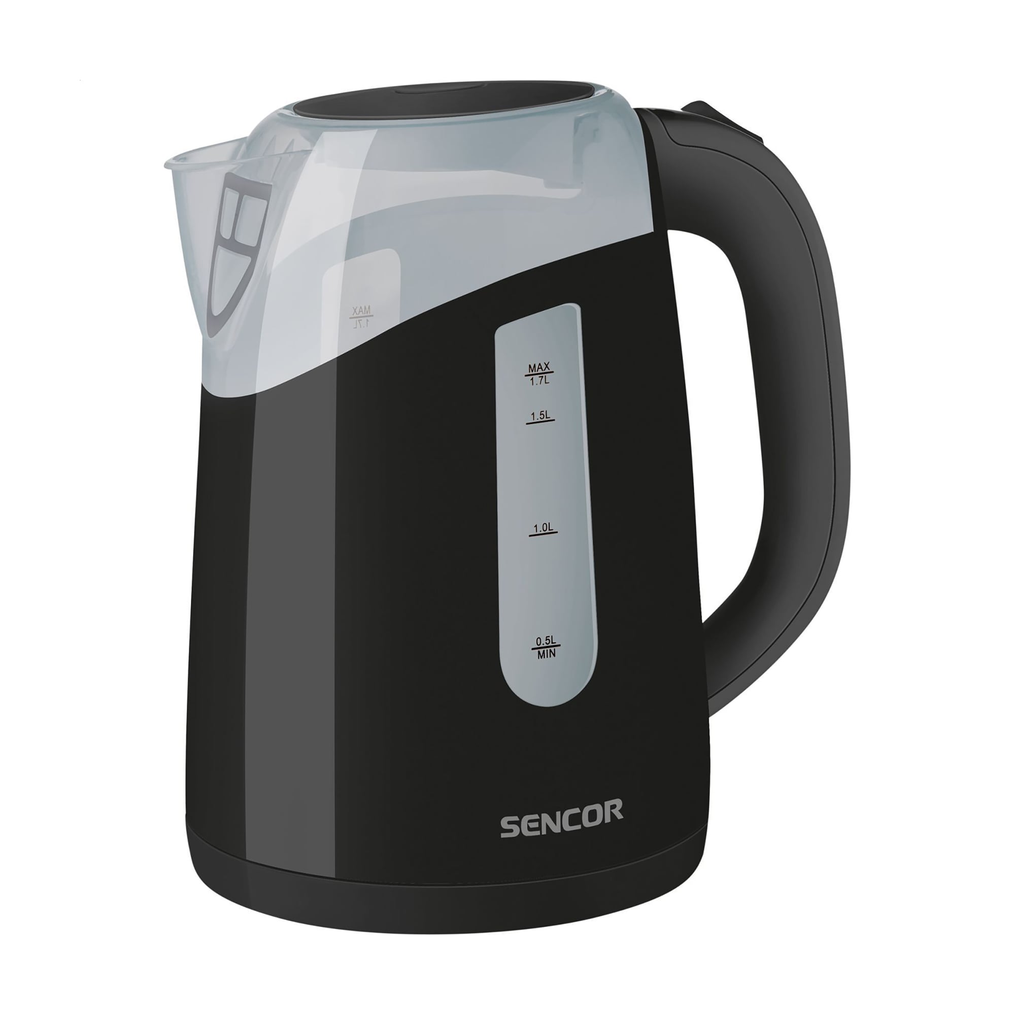 Електрочайник Sencor чорний, 1.7 л (SWK1701BK)